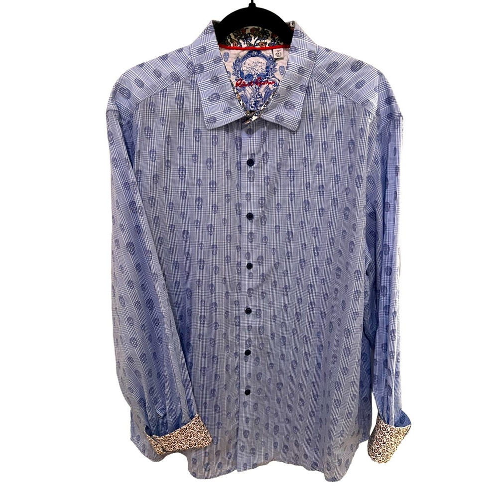 Robert Graham - Light Blue Long Sleeve Button Down Classic Fit